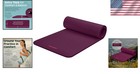 Solana 1 2  Thick Non-slip Yoga Mat 72x24in With Carrying Strap - Boysenberry