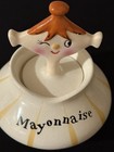 Vintage Holt Howard Pixieware Mayonnaise W spoon Condiment Jar 1959  Japan