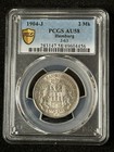Hamburg 2 Mark 1904 J Pcgs Au58 J-63