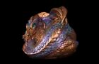 Windstone Editions  copper Patina      intense Patina   Mother Dragon