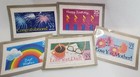 Vtg Usps Commemorative Stamp Puzzle Postcards 1982-90 Lot Of 34 Uncirculated