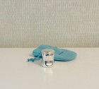 Vintage Tiffany   Co  Elsa Peretti Thumbprint Pill Box  Sterling Silver W pouch