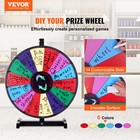 Vevor 18  Spinning Prize Wheel 14 Slots Tabletop Spinner For Trade Show Carnival
