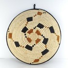 Woven Tribal Design Basket Spiral Pattern Handmade African Asian Southwest 12 