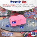 Mt Products Pink Cookie Boxes - 8  X 5 5  X 4  Bakery Boxes - Pack Of 250