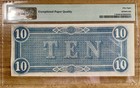 1864 Confederate States Of America  10 Note T-68 Pmg 58 Epq Choice About Unc