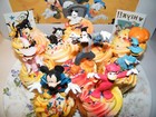 Disney Mickey And Friends Halloween Cake Topper Set Of 12 With 10 Figures Fun 