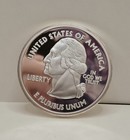1999-2008 Giant  999 Fine Silver Clad Commemorative Us States Quarter 2 1 2  Cir