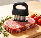 Meat Tenderizer Needle Tool  Stainless Steel Cooking Hammer For Kitchen Use