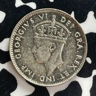 1947-c Newfoundland 5 Cents Lot t7664 Silver  Nice  Better Date
