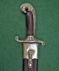 Antique Eagle Pommel Large Bowie Knife With American Eagle Not Sword