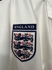 England Umbro Men s Vintage Football Jersey Size Large Rare White Soccer Shirt