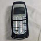Nokia 6010 - Vintage Cell Phone Blue silver Untested W battery 