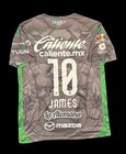 James Rodr  guez  10 Club Le  n Third Jersey S  regular Fit      Gray green Liga Mx