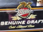 Miller Genuine Draft Lighted Beer Sign Vintage 22x13