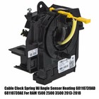 9-pin Clock Spring With Angle Sensor 68110739ad For 2013-2018 Ram 3500 2500 1500