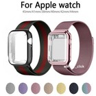 Magnetic Stainless Steel Loop Band Strap Case For Apple Watch 11 10 9 8 7 Se 3 2