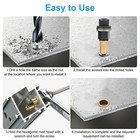 Carbon Steel Hand Riveter Kit  Rivet Nut Tool Set  Rivet Nut Mandrel Set M3-m12
