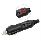 2pack 12v Male Car Cigarette Lighter Socket Plug Connector Us