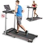 2 5hp Folding Treadmill With Incline Running Machine Adjustable Speed For Home   