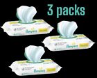 3pk Pampers Sensitive Baby Wipes pop Top fragrance Free hypoallergenic 56ct Each