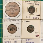 20  Different Vintage Mixed Transit Token Lot  See Photos  Our  B1106