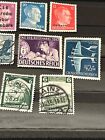 Nazi Germany Third Reich Nsdap   14 Piece Stamp Lot  Wwii Ww2 Pre 1945  Lot5