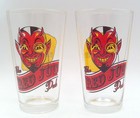 The Red Jug Pub  the Big Squeeze  16 Oz  Tall Glasses Set Of 2