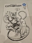 Absolute Catwoman  1 Blank Sketch Eskivo Catwoman Original Art Sketch W   
