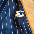 Vintage Starter Georgetown Hoyas Baseball Jersey Navy Pinstripe Bulldog Large
