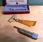 Vntg Circa 1950 s Eversharp Schick Injector Razor W injector Blades In Orig Box