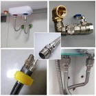 4pcs Hex Nipple 1 Male X 1 Male Pipe Fittings 304 Stainless Steel 1 Inch Npt
