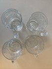 Vintage 1995 Batman Forever Mcdonald s Complete Set Of 4  Glass Mugs
