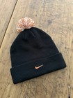 Nike University Of Texas Ut Longhorns Player Issued Swoosh Beanie Hat Pom
