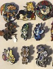 Lot Of 18 Assorted Fursona Pins - Mint Condition  Free Shipping