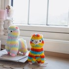 Cuddly Llama Rainbow Alpaca Doll Soft Baby Stuffed Animal Plush Toy