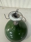 1-1940s Appleton 16  Porcelain Industrial Green Barn Light Vintage Gas Station
