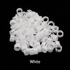 100pcs Leg Bands Plastic Chicken Pheasant Poultry Duck Bird Leg Rings Id Tags