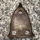 Antique Vulcan Sad Iron Trivet Cast Iron Ornate Laundry Rest Footed