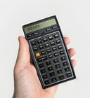 Hewlett Packard Hp 41cv Calculator  Gold Bearings