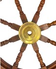 Nautical Brass Wooden 36  Nautical Ship Wheel Pirate Home Decor Beach Gift