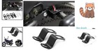 Universal 2pcs Metal Turn Signal Bracket Set - L Shape 12mm  Durable Design