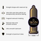 Skyn Elite Ultra-thin Lubricated Latex-free Sensitive Condoms 2-pack 10-count