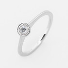 0 10ct Natural Diamond Bezel Set Ring 14k Gold Dainty Minimal Stacking Ring