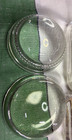 Antique Magnifying Glasses 2 Round Desktop Tabletop Very Good