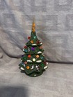 Disney Mickey Minnie Light Up Christmas Tree Ceramic Season   s Greetings Holiday