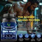 4 Pound 100  Whey Protein Powder muscle Builder   Muscle Recovery chocolate