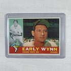 Early Wynn 1960 Topps  1 Chicago White Sox Vintage Baseball Trading Card