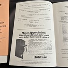 Vintage Playbill Flyer Artur Rubinstein Symphony Hall Boston 1976