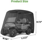 10l0l Golf Cart Cover 4 Passenger For Yamaha Ezgo Club Car  420d Waterproof Sunp